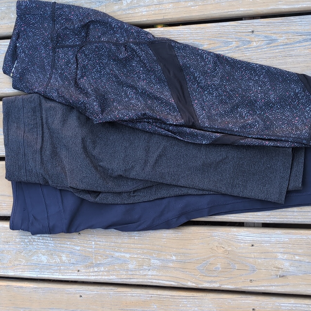 Tek Gear Drytek Size Large Lot of 3 Capri Length Active Pants
